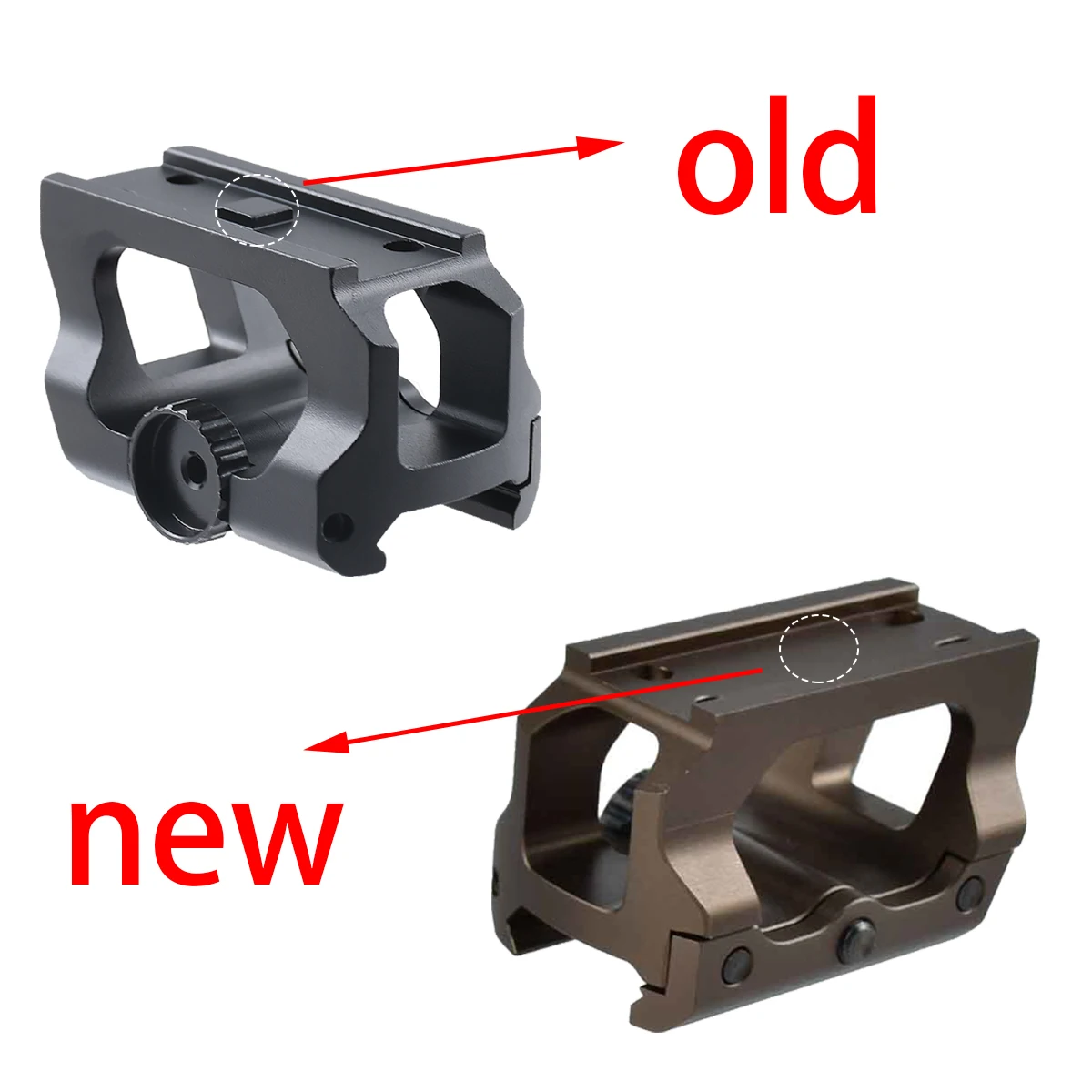 T01 Red Dot UNITY Fast Riser Mount T02 R5 Offset Mount 45 ° Seitliche Halterungen Optikhalterung RM Red Dot Sight Scope Universal Base – Detail 37
