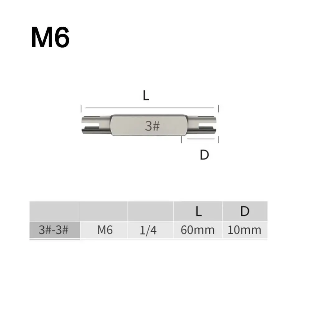 M4/5/6/8/10/12 Double Head Screw Remove Tools Hex Easy Removal Damaged Screw Tap Extractor Powerful Claw Compact