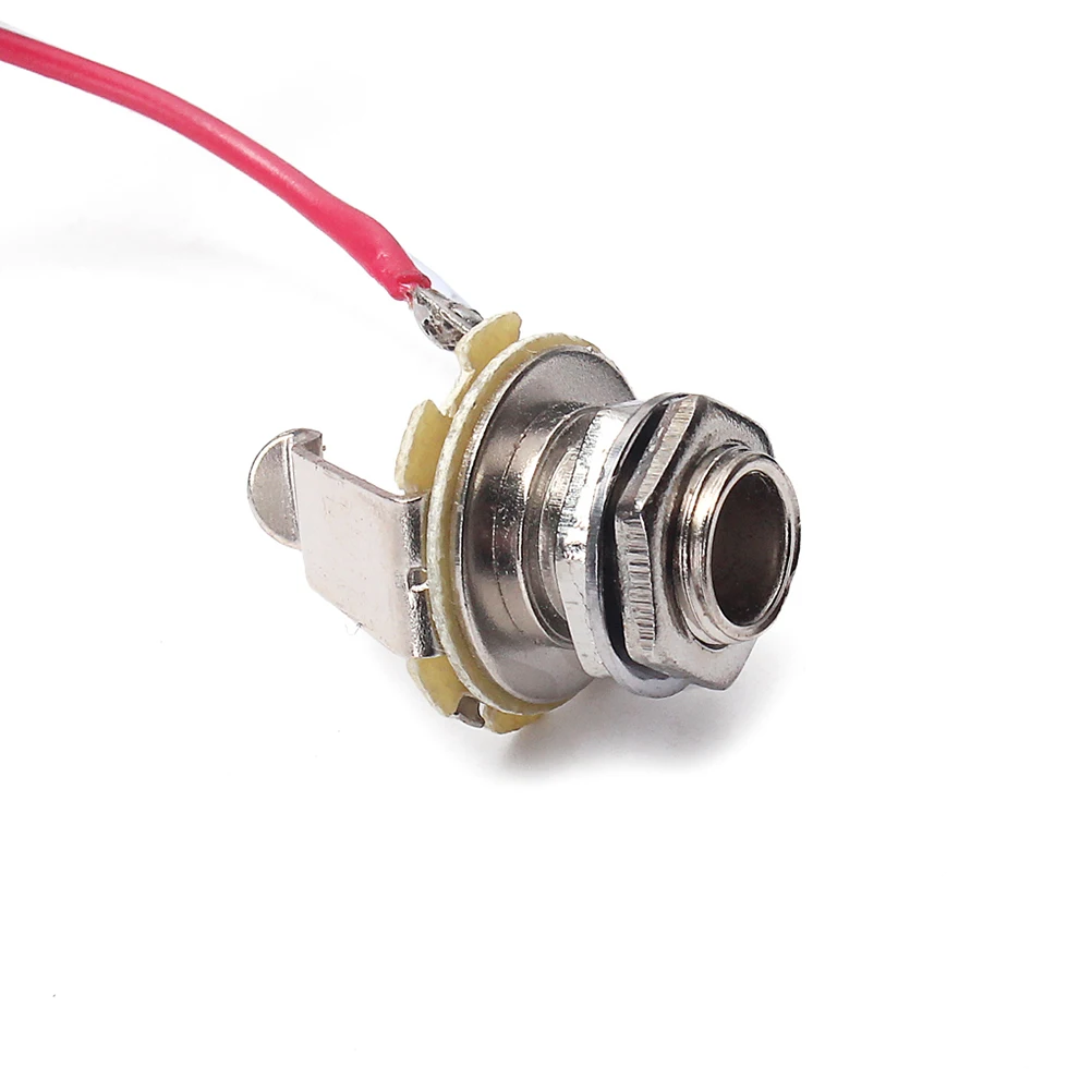 

Guitar Wiring Harness 1 Volume 2 Tone Pot 500K Toggle Switch 5 Way 2T1V Durable Metal Components Low Noise Electric