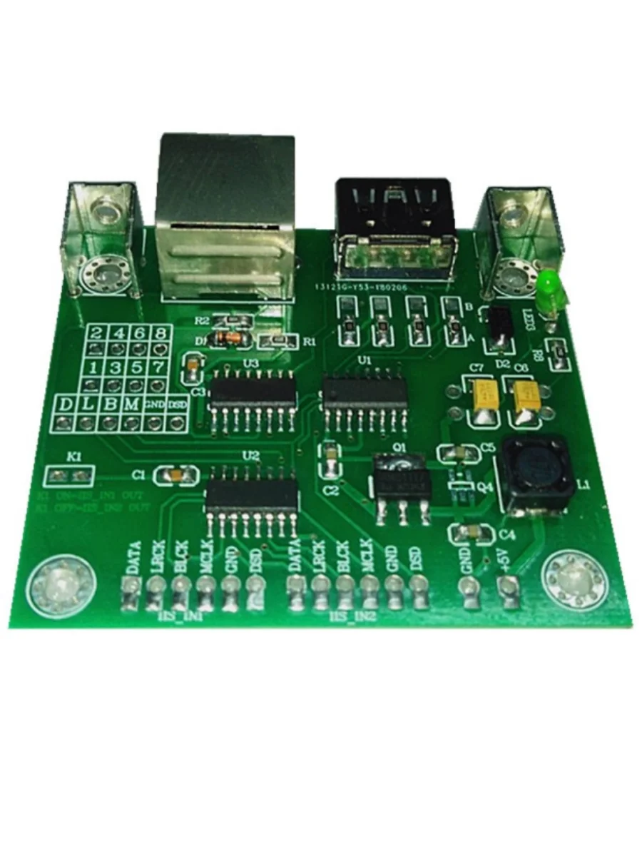 Hifi two choice IIS I2S to  HDMI-Compatible   signal PCB circuit board