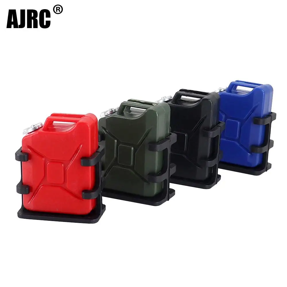 กลองยาวน้ำมันขนาดเล็กถังน้ำมัน ABS จำลองสำหรับรถตีนตะขาบ1/10 RC รถ Scx10รถบรรทุก Traxxas Rc4wd Trx4 D90 Vs4-10 Tamiya Yikong Mst