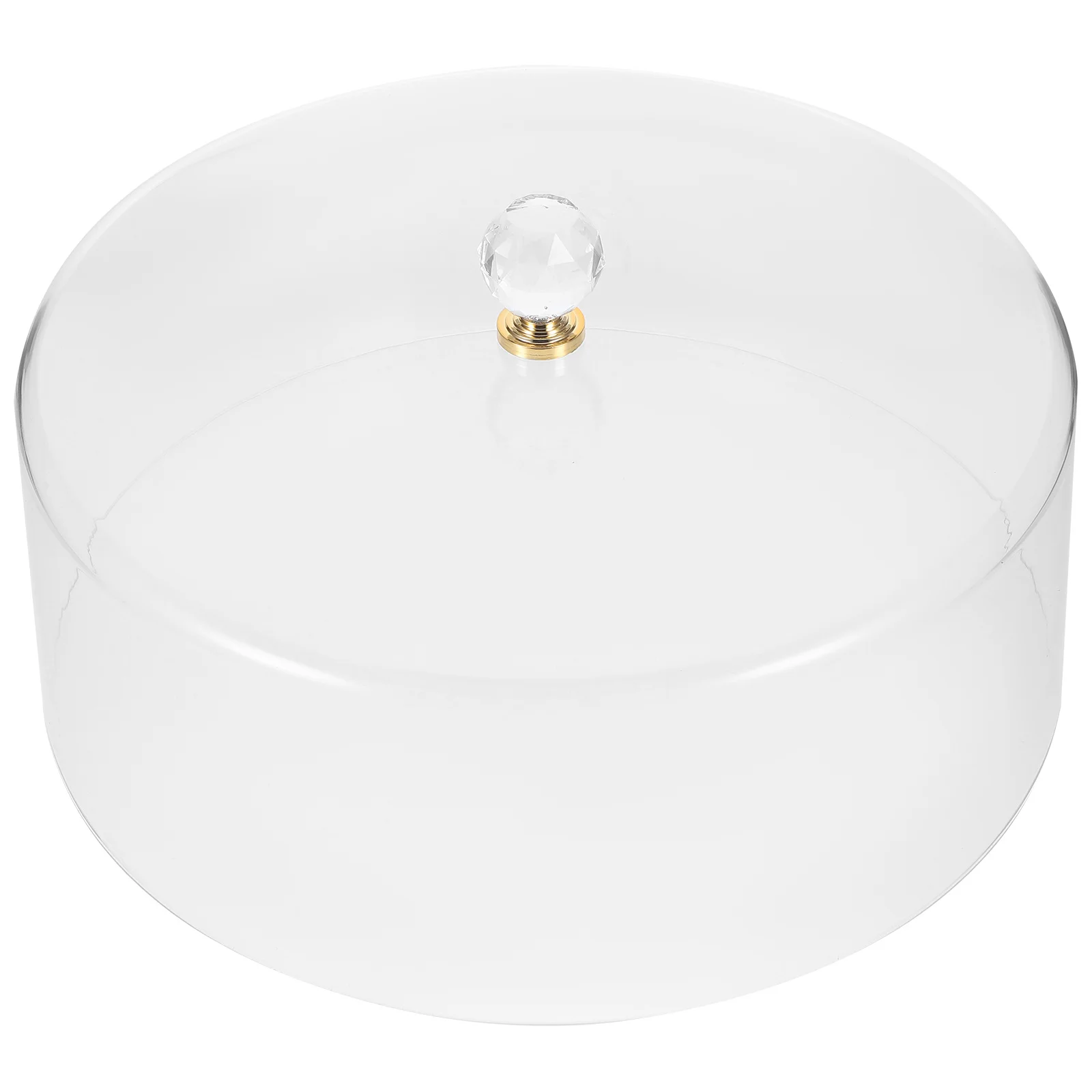 Прозрачная акриловая крышка для торта, многоразовая пылезащитная крышка для еды, стильная купольная крышка для торта на свадьбу, день рождения, акриловая крышка для еды