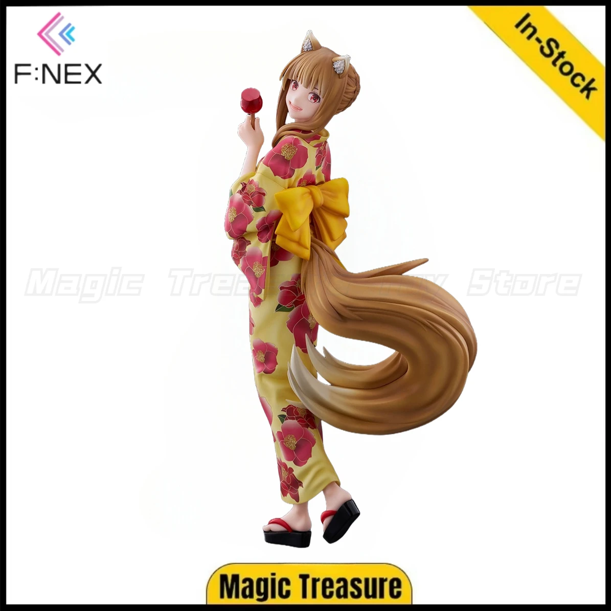 

В наличии: Оригинальная фигурка F:NEX MERCHANT MEETS THE WISE WOLF Holo в масштабе 1/7, красивая аниме-фигурка, подарок для фанатов.