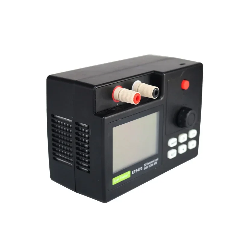 ET5470 0-80V 80W Portable DC Electronic Load Tester Stepless Servo High Performance Load Tester with LED Screen