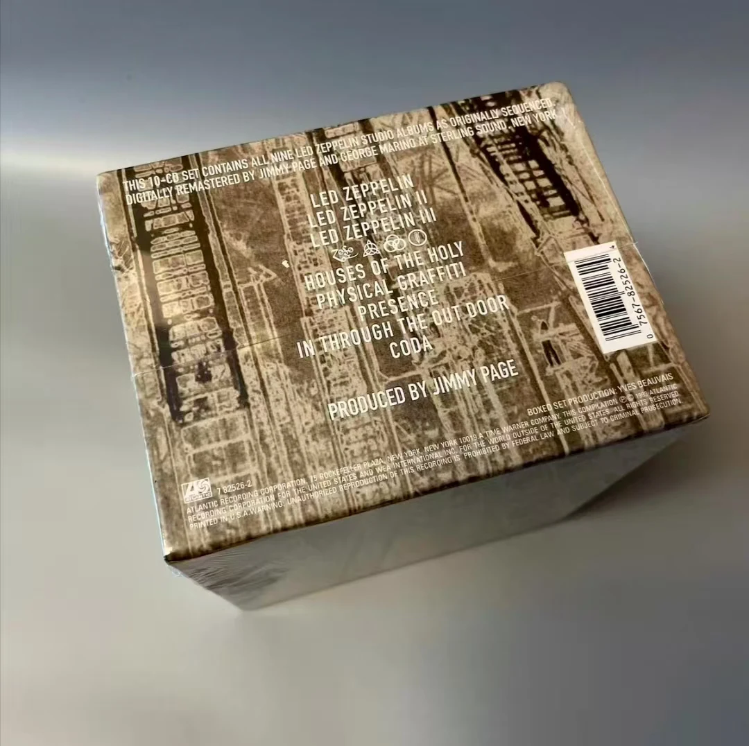 European Famous Rock Band Music Set CD Heavy Metal Band Classic CD Full Set 10CD