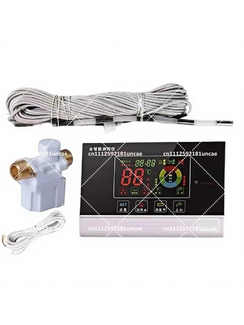 Solar Water Heater Controller Intelligent Automatic Water Feeder Host Solenoid Valve Sensor 3KW