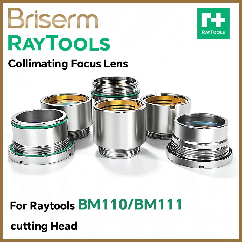 Raytools Laser Collimating Focus Lens with Holder D28 D30 D37 F100 F150 F200 for Raytools BM111 BM110 BM109 BM06K Laser Head