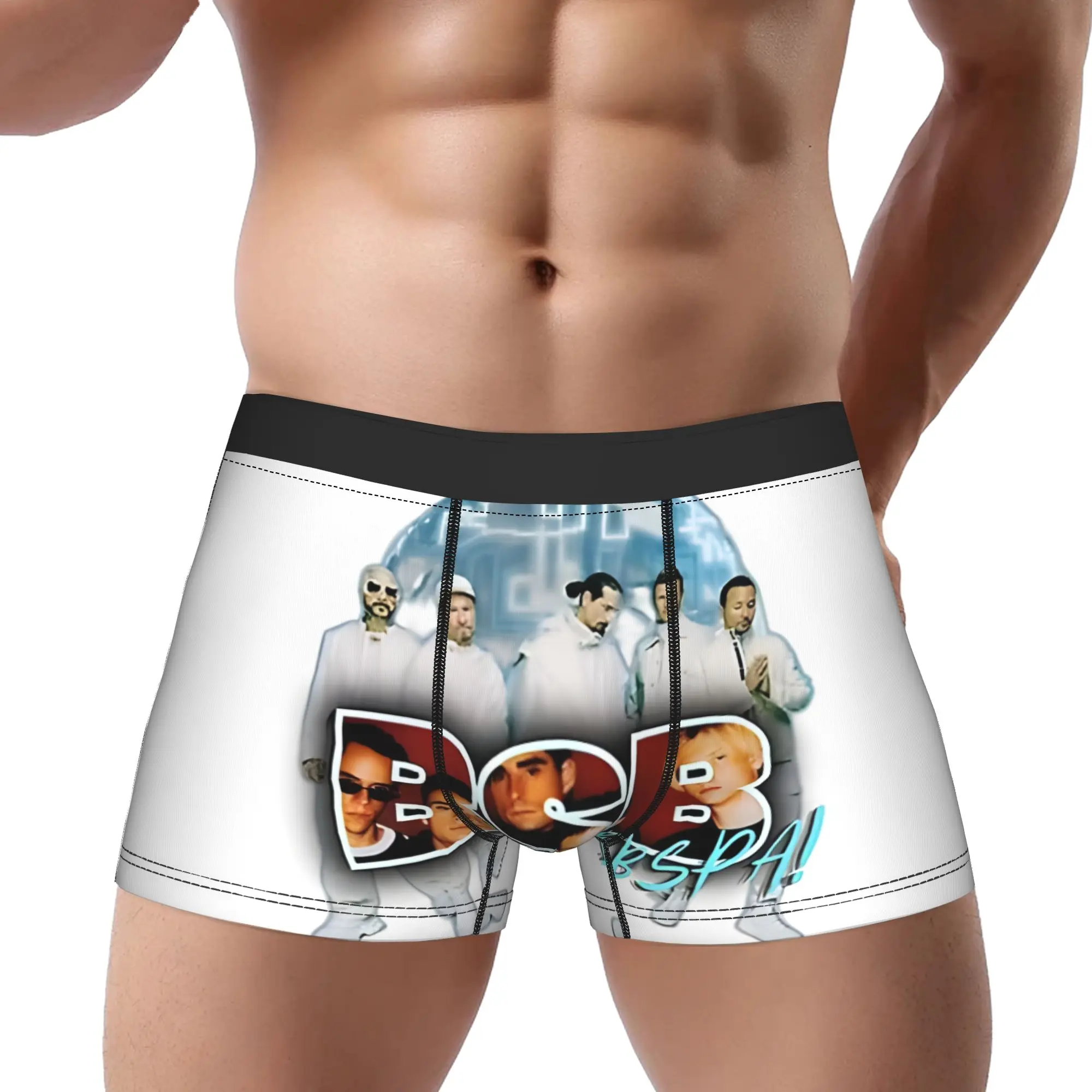 

Трусы Backstreet Boys, дышащие трусики, мужское нижнее белье, вентилируемые шорты Backstreet Boys, трусы-боксеры