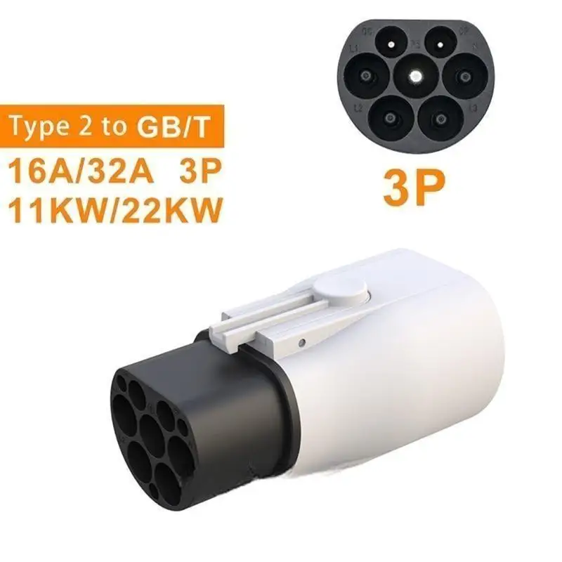 31BC Charging Adapter, Type 2 to GBT, for Rapid Electric Vehicle Charging Efficiency