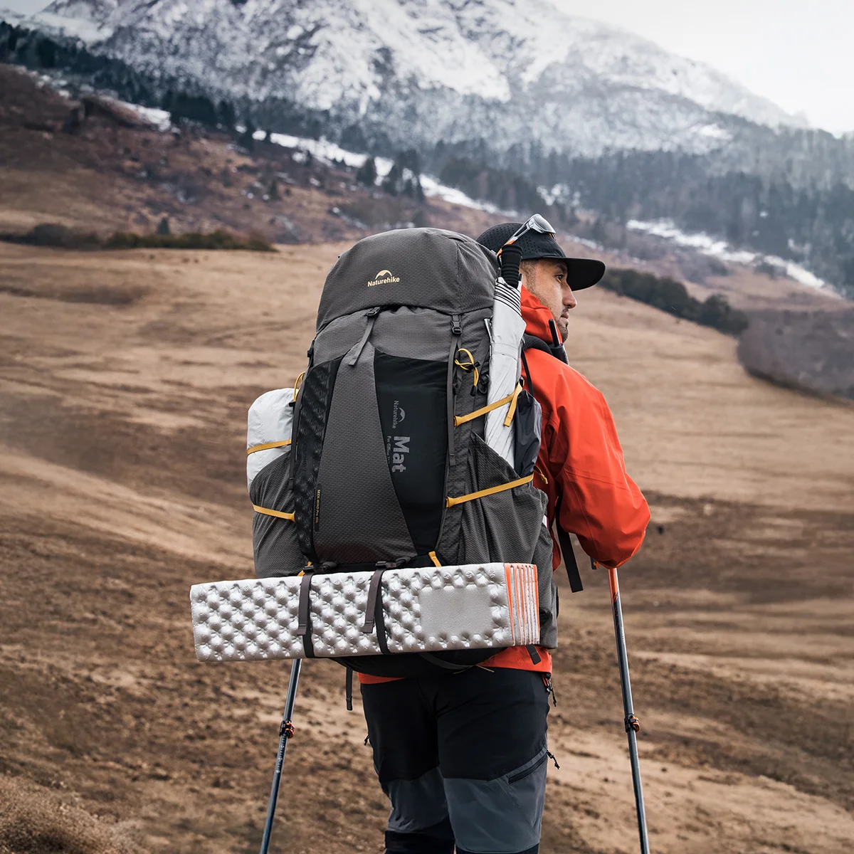 Naturehike 35L 65L Seek-wind Pro Hiking Backpack Outdoor Professional Air Float Three-dimensional Ventilated Trekking Pack