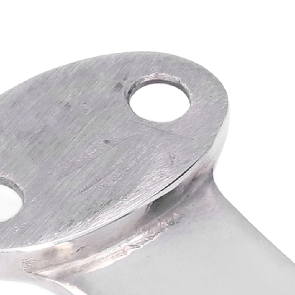 2pcs Tie Down Deck Plate Stainless Steel Press Buckle Marine Grade Durable Belt Cam Buckle Plate Webbing Pressure Buckles