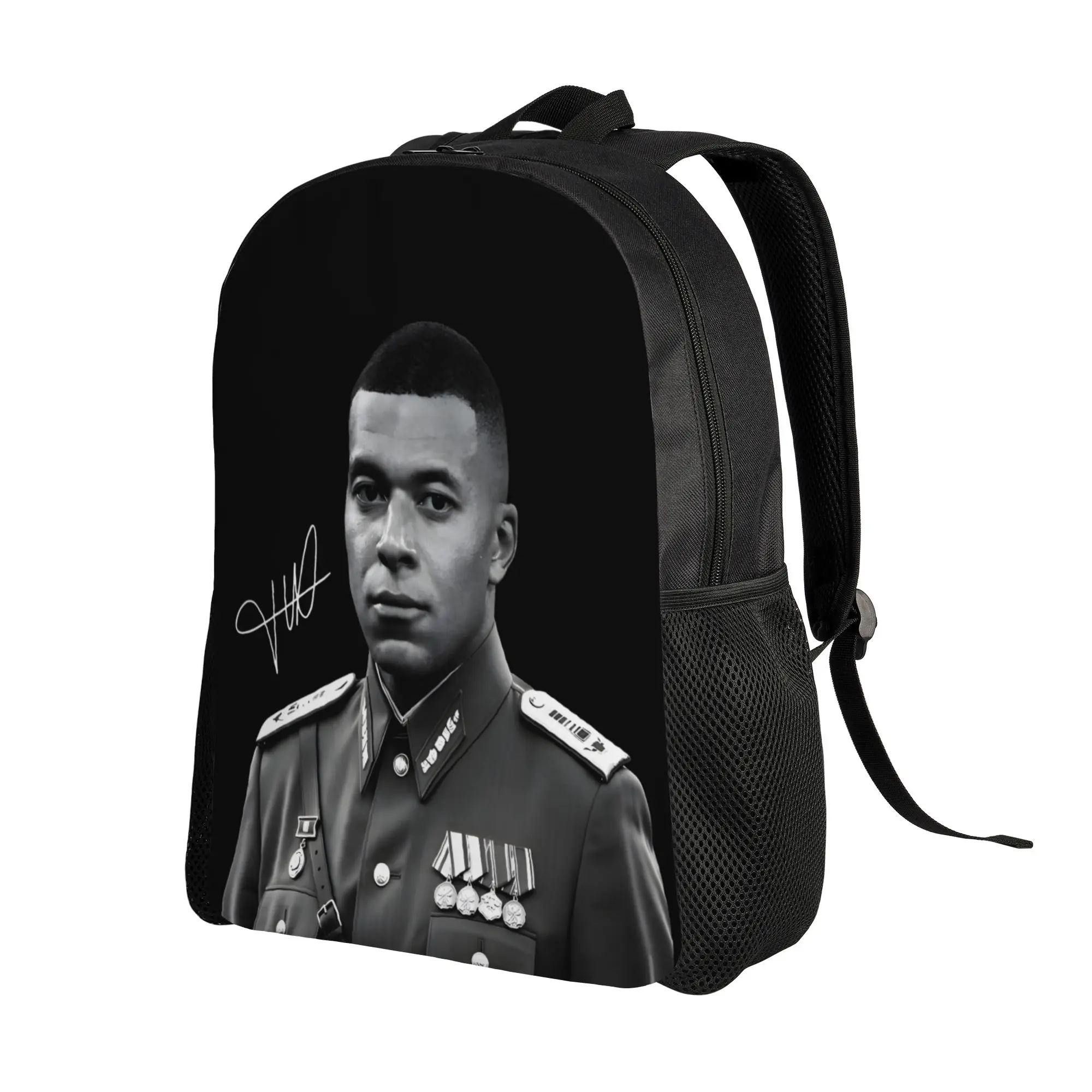 2026 Dictador Kylian Mbappe Meme Backpack  Outdoor Style Backpacks Male Colorful Big School Bags Modern Rucksack