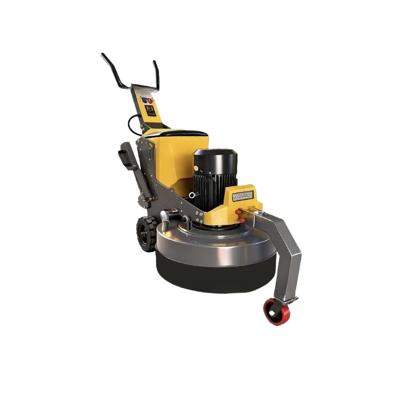 Remote control dust-free frequency conversion grinder epoxy floor terrazzo cured floor