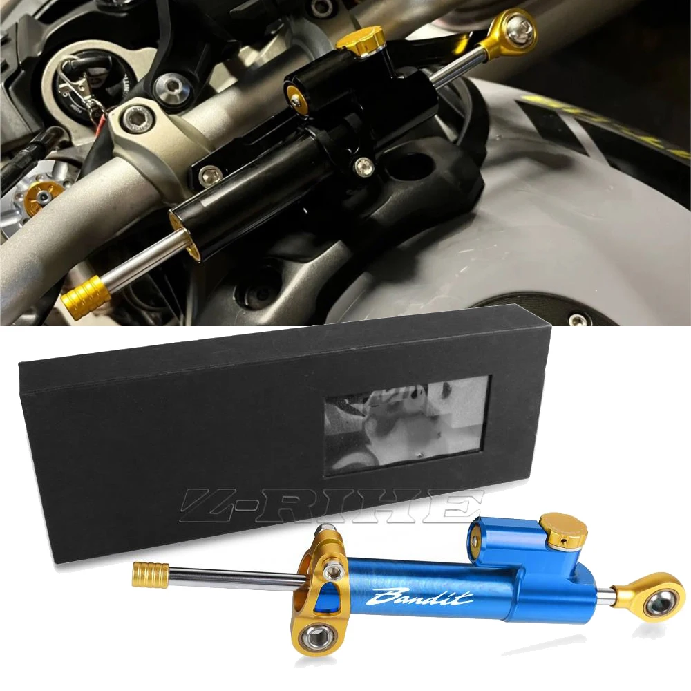 

Universal Motorcycle Adjustable Steering Damper Stabilizer For For SUZUKI GSF 1200 GSF1200 BANDIT 1996 - 2000 1999 1998 1997