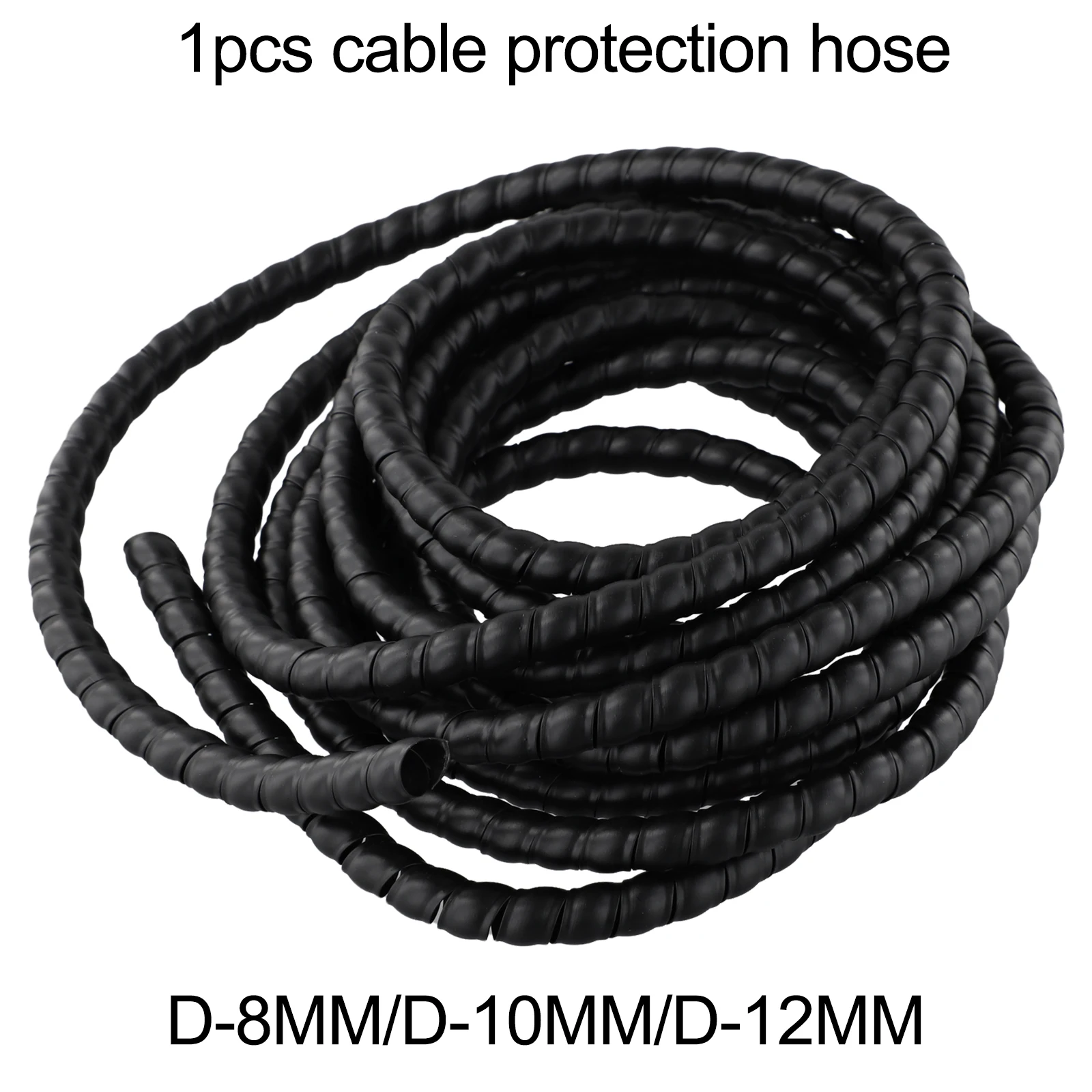 Hydraulic Hose Guard 5m Spiral Wound Wrap for Pneumatic and Industrial Hose For Protection and Cable Organization