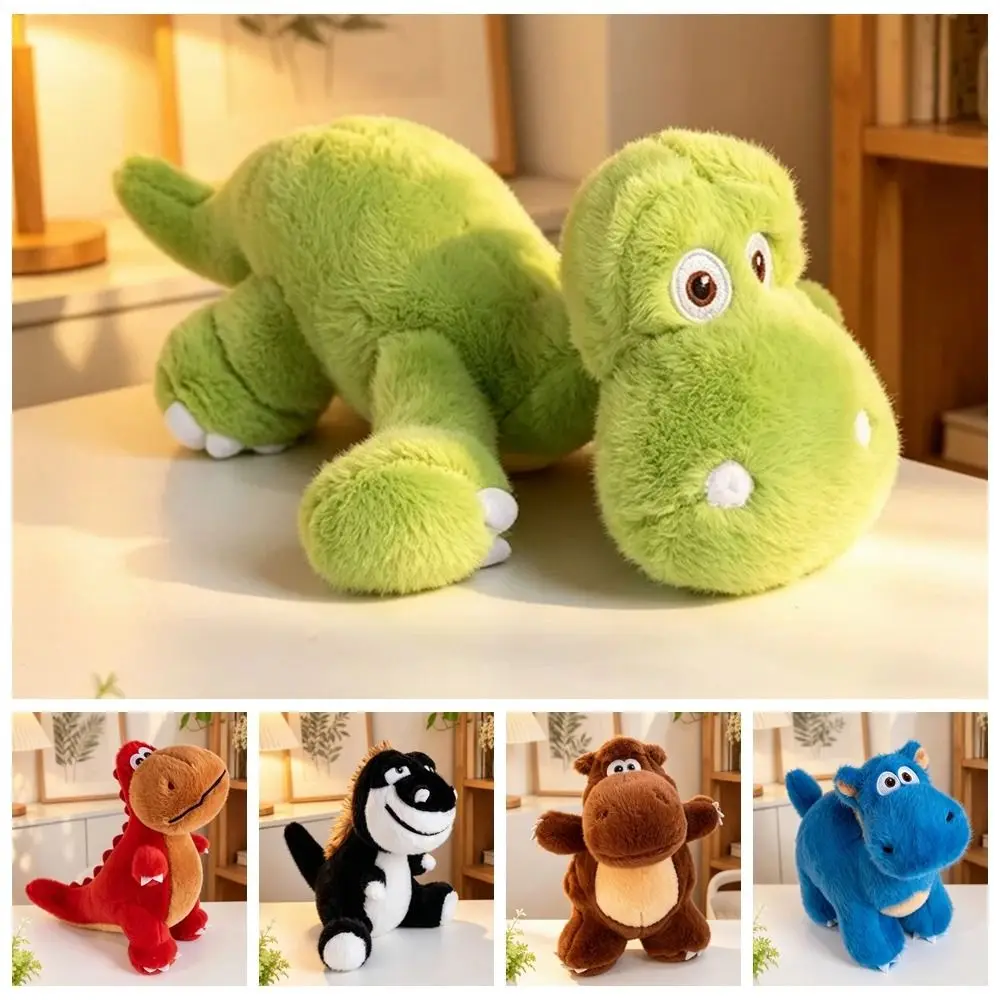 Large Size Dinosaur Cartoon Fluffy Surface Pillow Dinosaur Shape PP Cotton Figure Daily