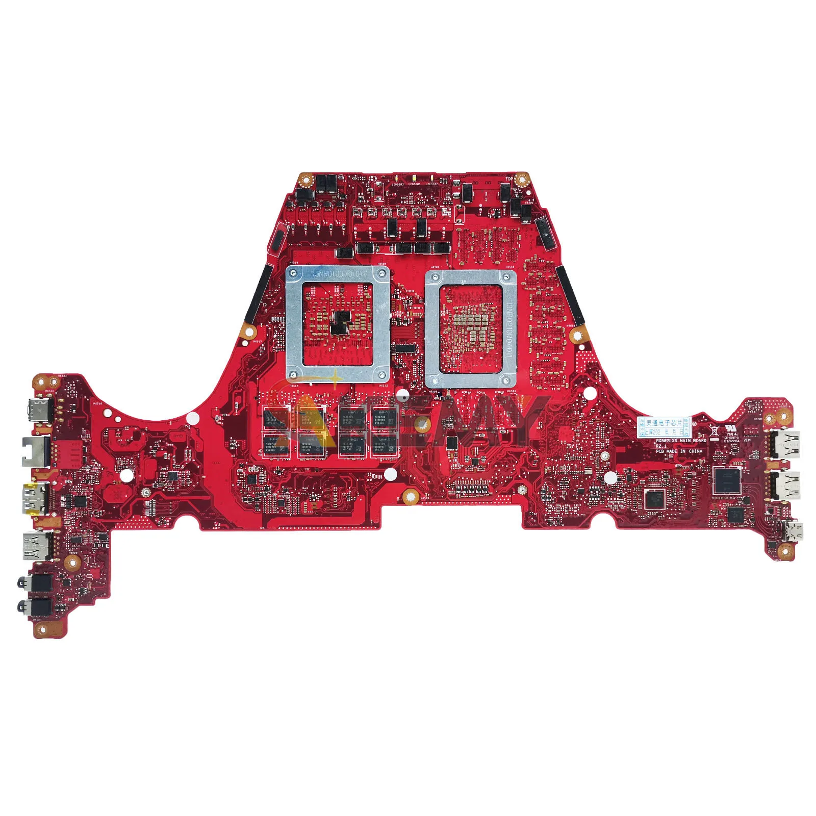 GX502LXS Laptop Motherboard For ASUS ROG Zephyrus GX502LXS GX502L GX502LW GX502LV GX502LWS GX502LU S15 Mainboard W/ I5 I7 i9 CPU