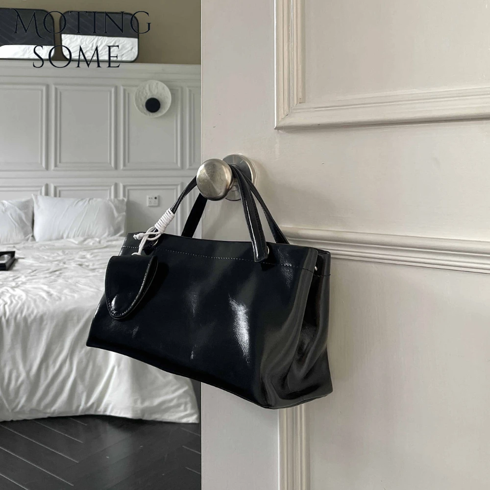 

Motingsome Fashionable Woman Bag First Layer Cowhide Bag Luxury Designer Handbag and Satchel Shoulder Messenger Tote Purse 2025