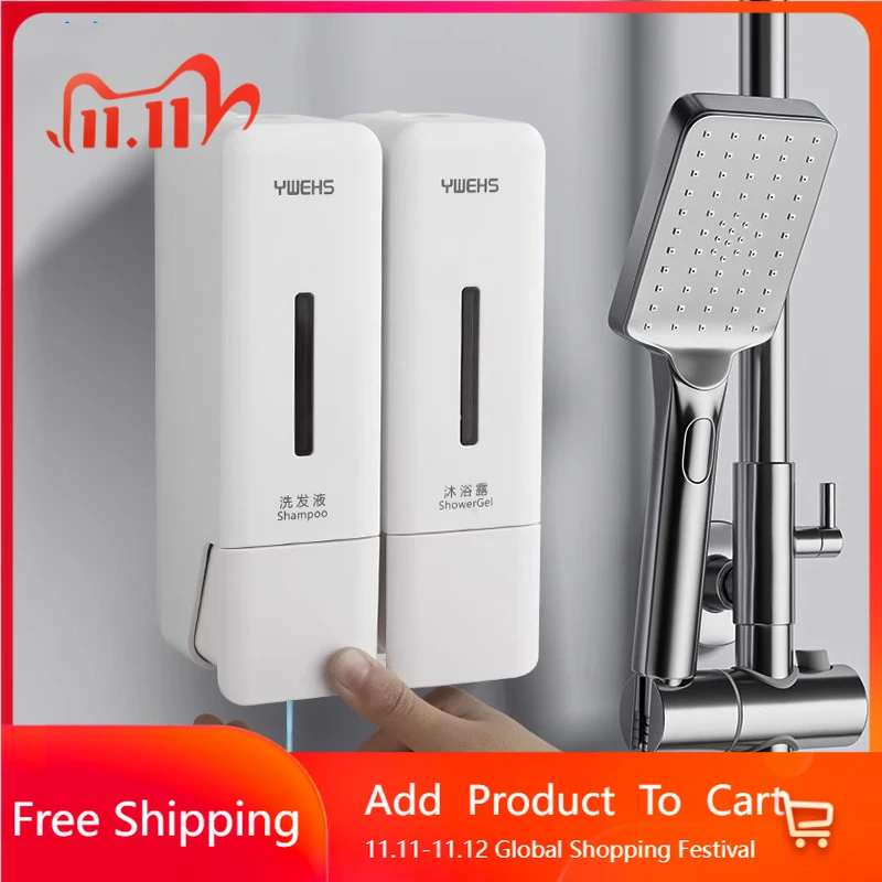 

Shower Nordic Liquid Soap Dispensers White Luxury Unique Bathroom Liquid Soap Dispensers Wall Smart Chuveiro Home Fixture
