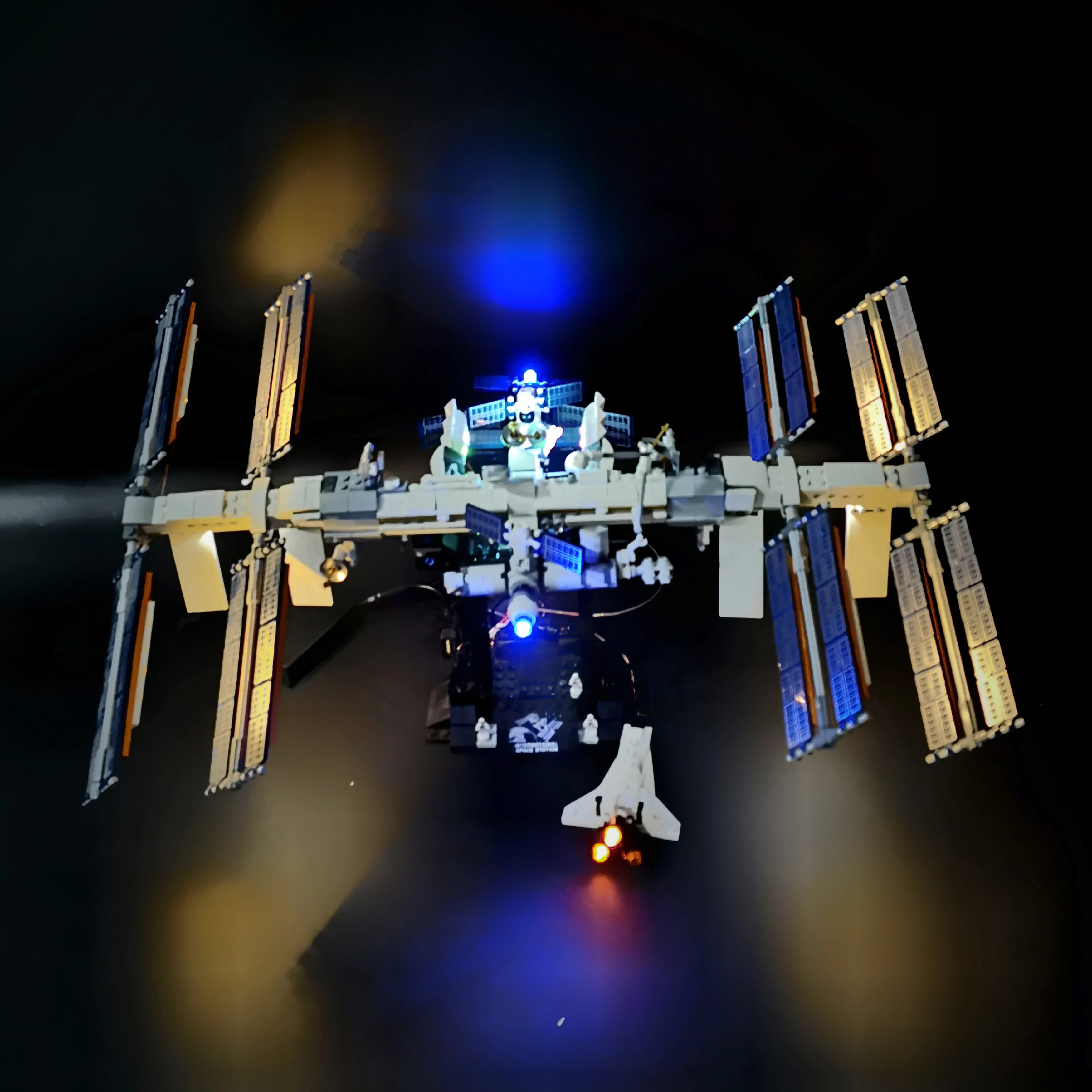LED-Beleuchtungsset, kompatibel mit 21321 International Space Station Bausteinen, Modell, dekoratives Lichtset für die Präsentation