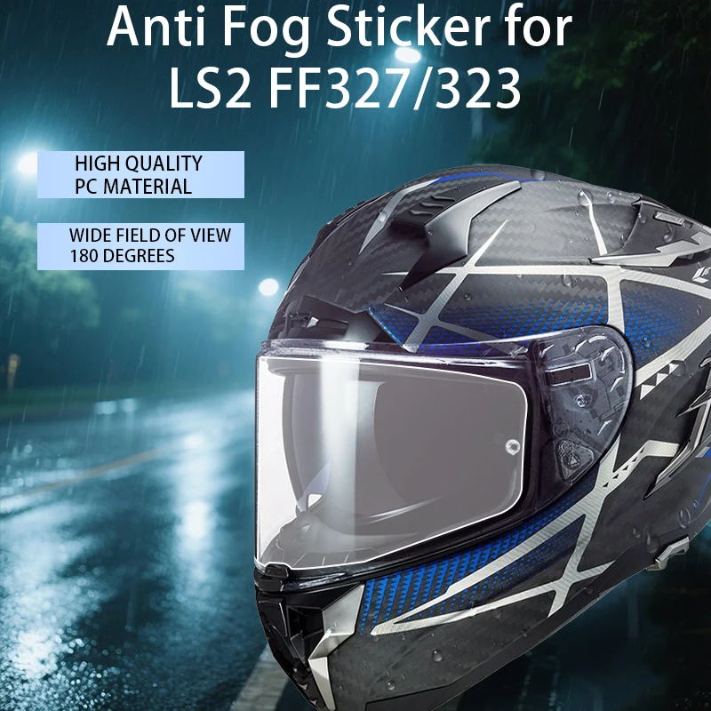 Anti Fog Film for LS2 FF323 Arrow C/R Helmet Anti For Clear for LS2 FF327 Challenger Visor MHR-90 Motorcycle Helmet Accessories
