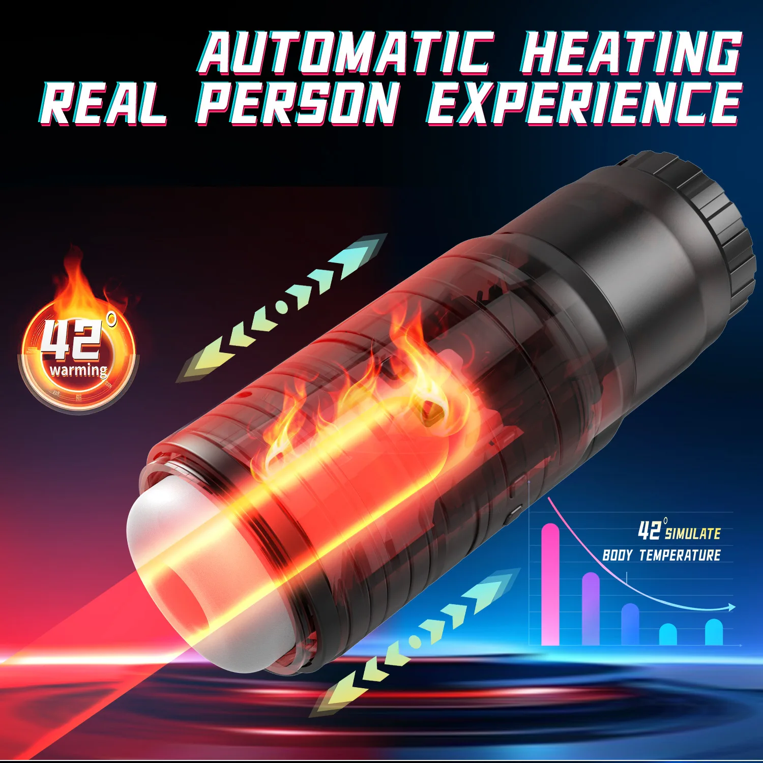 Photography Girl Model Airplane Cup Extension Vibrating Sound Emitting Sucking Self-Pleasuring Device Male Sex Toys GIET - view 3