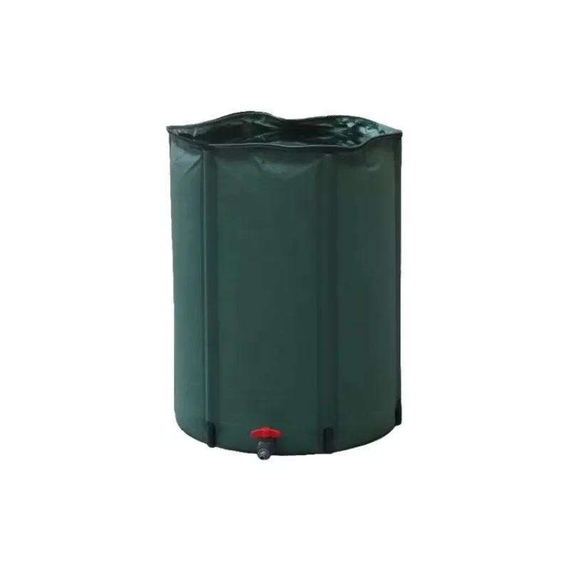 

250l Pvc Flexible Water Barrel Collapsible Rain Water Collector Rainwater Collection System Foldable Rain Barrel