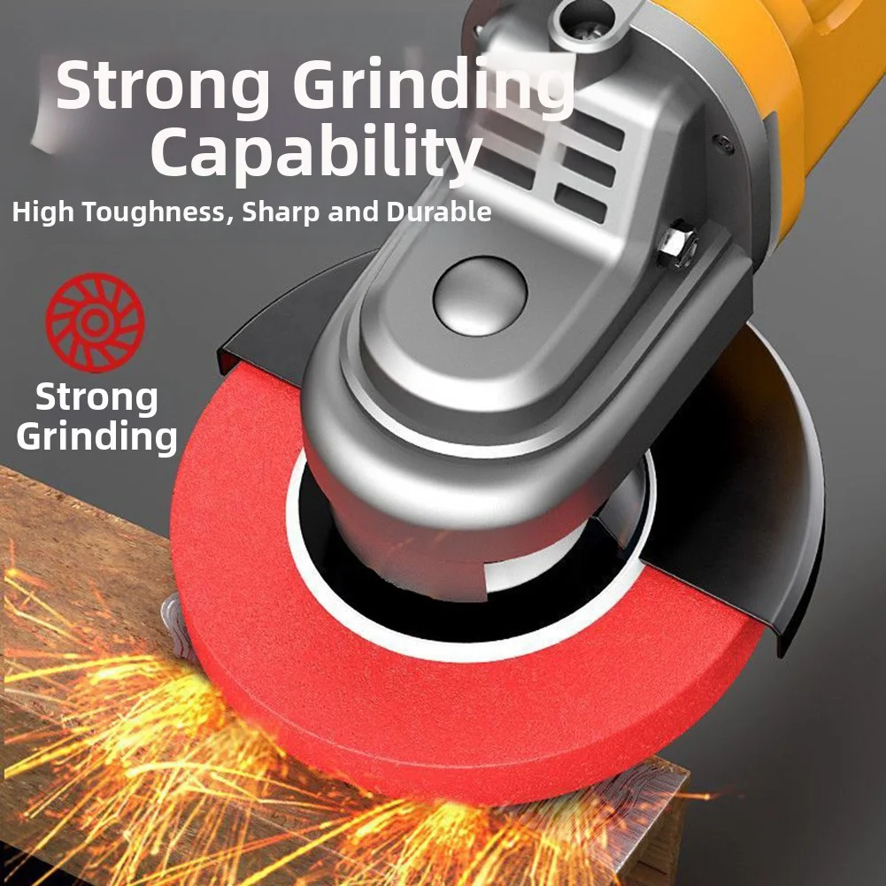 

1 шт., лепестковый диск из нейлонового волокна, промышленный шлифовальный диск для волокна, термостойкие абразивные шлифовальные диски для металла и дерева