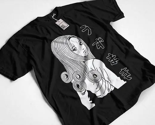 Junji Ito cotton anime Shirt