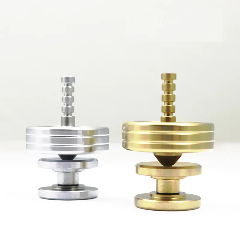 2 em 1 giroscópio girador de aço inoxidável anti estresse redemoinho metal girando topo ansiedade brinquedos adultos crianças juguetes