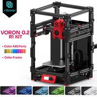 VORON 0.2 R1 Corexy 3D Printer Upgraded New SIBOOR V0.2 [Aug,Version] MINI Stealthburner DIY 3D Printer Kit Support Klipper PI