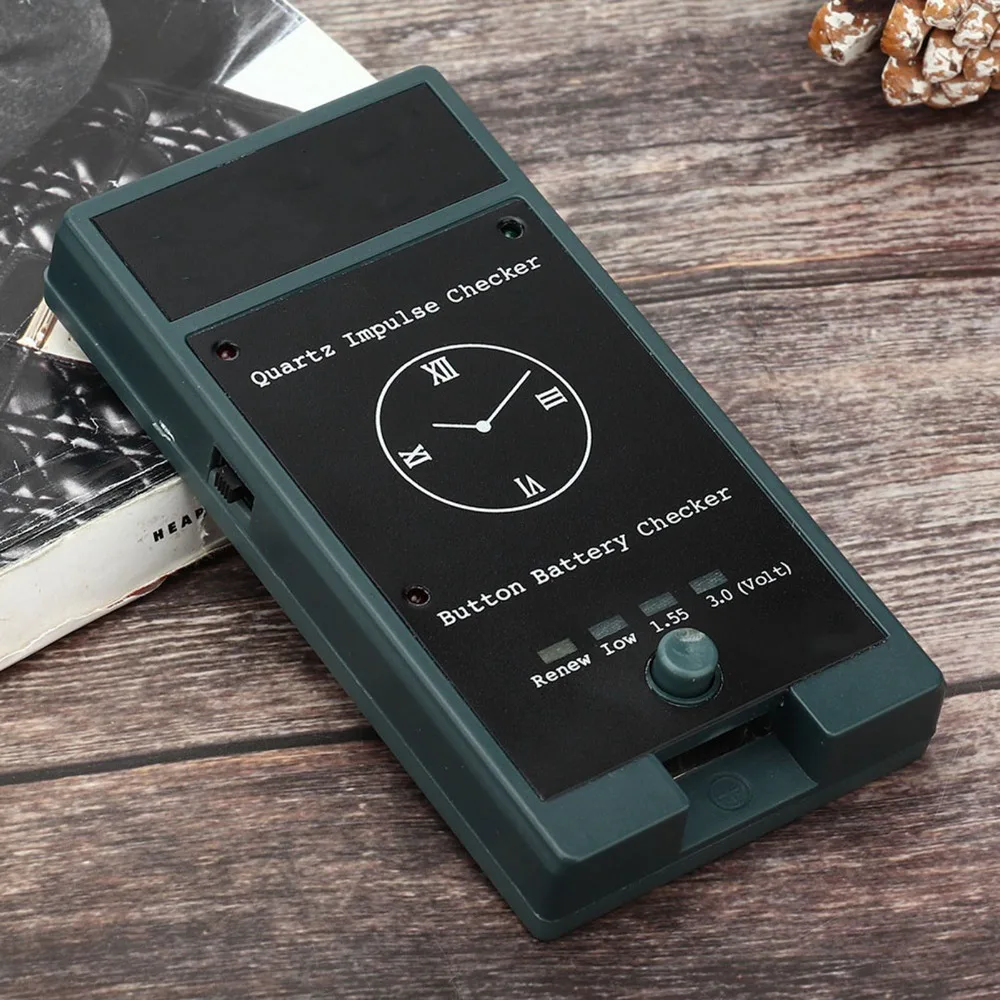 Reliable Portable Watch Tester Accurate Compact Quartz Tester Practical Professional Battery Checker Maintenance