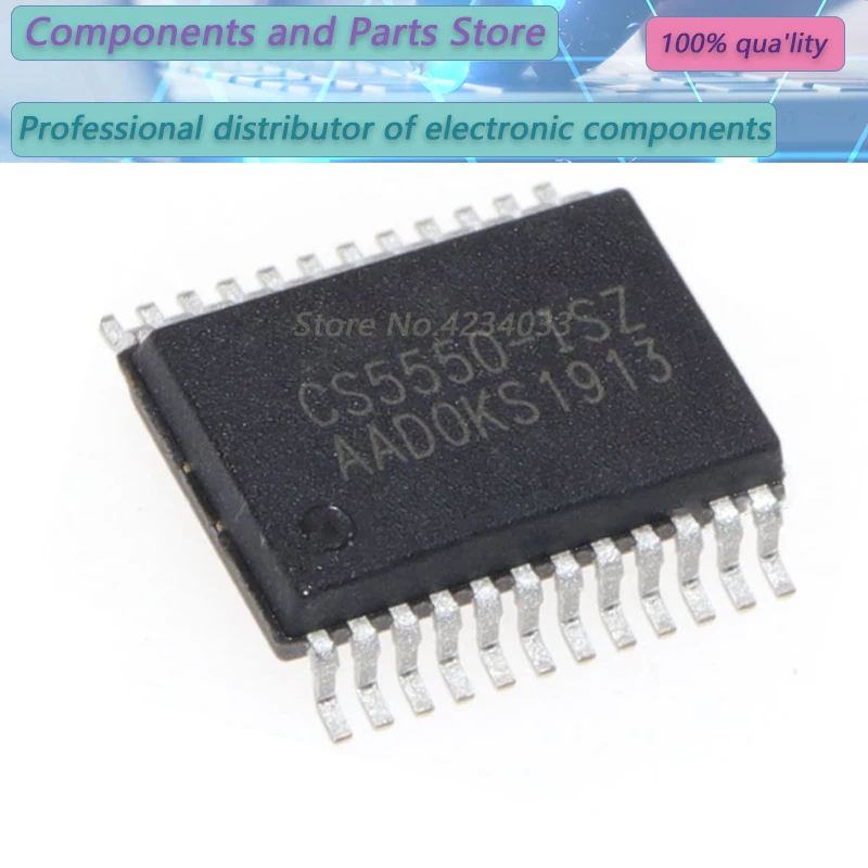 1PCS   CS5550-ISZ  CS5550-IS  CS5550   SSOP24  NEW100%  CS5550-ISZ