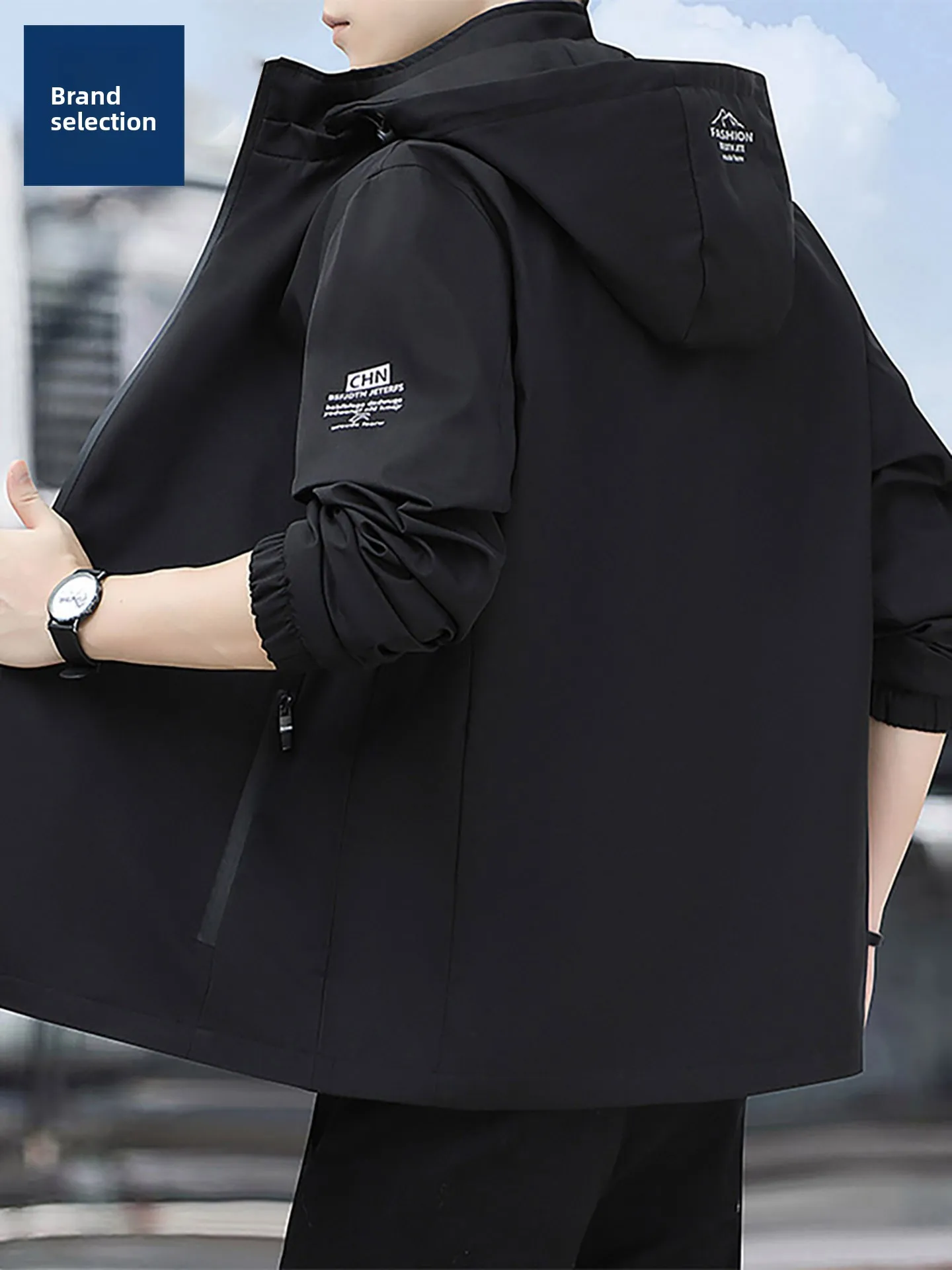 

Куртка TUCANO Youth Casual: Модная, Свободного Кроя, с Капюшоном, в Американском Стиле, из Полиэфирного Волокна, Длинная, Теплая, для Осени...