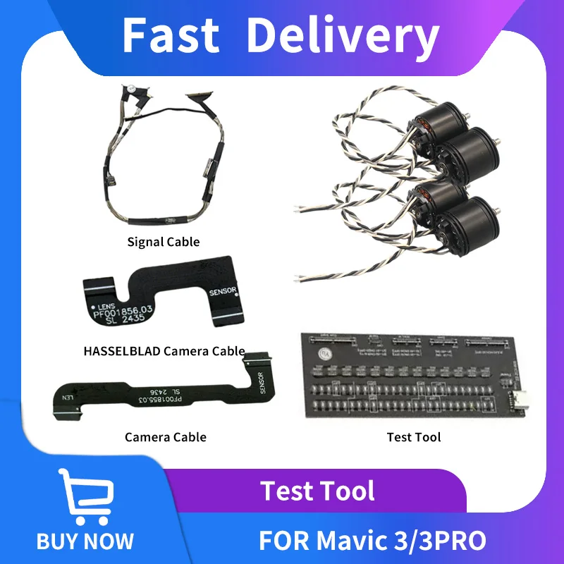 

For Mavic 3 Pro Hasselblad Lens Flex Cable Main Lens Cable Universal Repair Replacement Mavic 3 Signal Cable Test Board