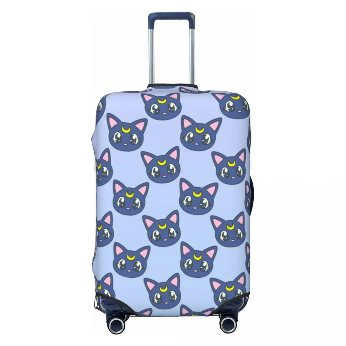 Maßgefertigter Sailor Moon Anime Super Magical Girl Power Kofferbezug, Staubdichter Reisekoffer-Schutz