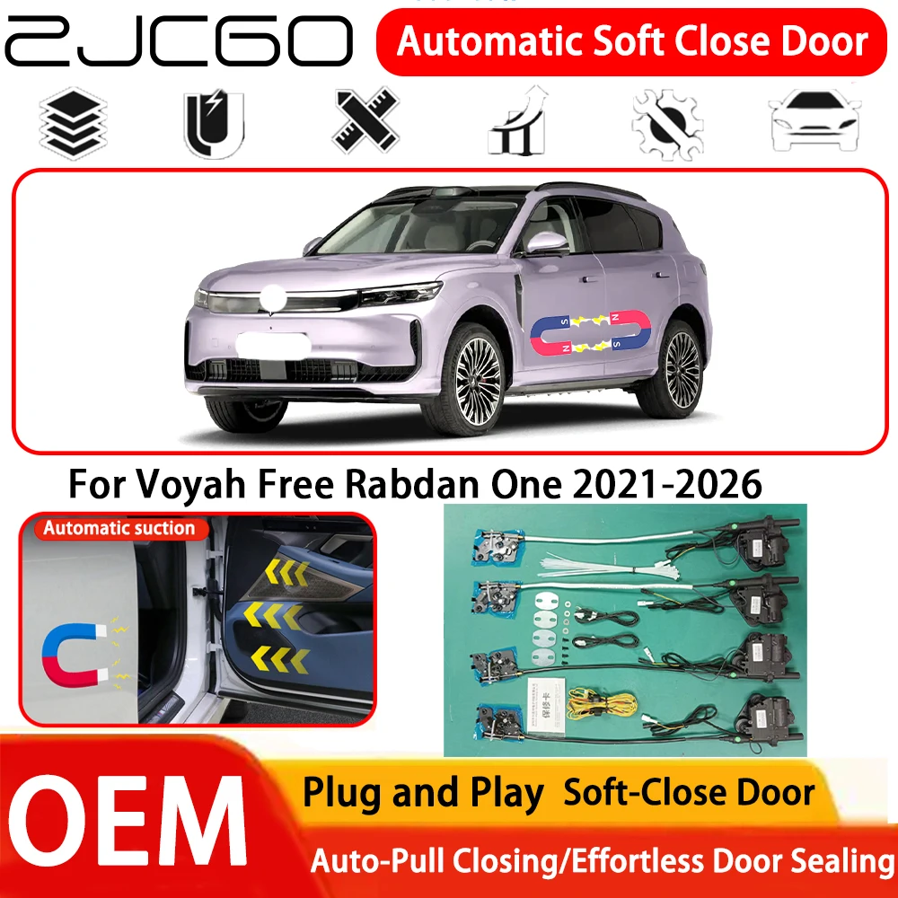 

for Voyah Free Rabdan One 2021-2026 Car OEM Plug and Play Automatic Electric Soft Close Door Comfort Closing System