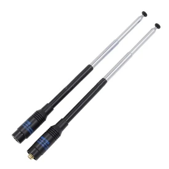 

1pcs Eagle RH775 UV Two-stage Telescopic Rod High Gain Intercom Antenna