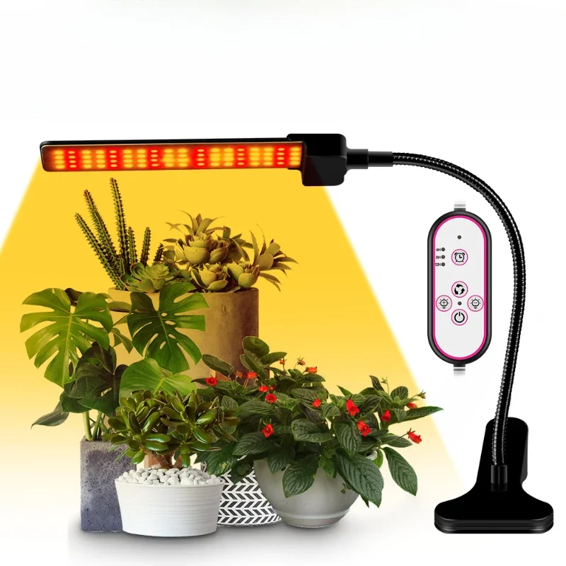 Hydroponics Growing System Plant Light Led Full Spectrum Penetration Planting Adjustable Height Floor Folding Dimming Grow Lamp