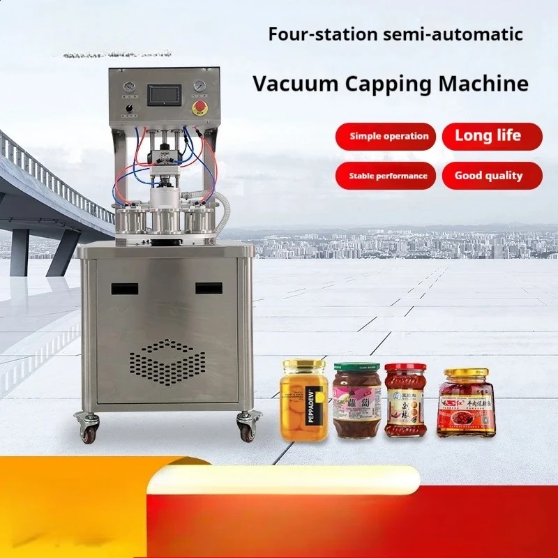 Wholesale Automatic Vacuum PET Bottle Cap Aluminum Capping Machine Electric Drive with Motor Engine for Food Beverage Packaging
