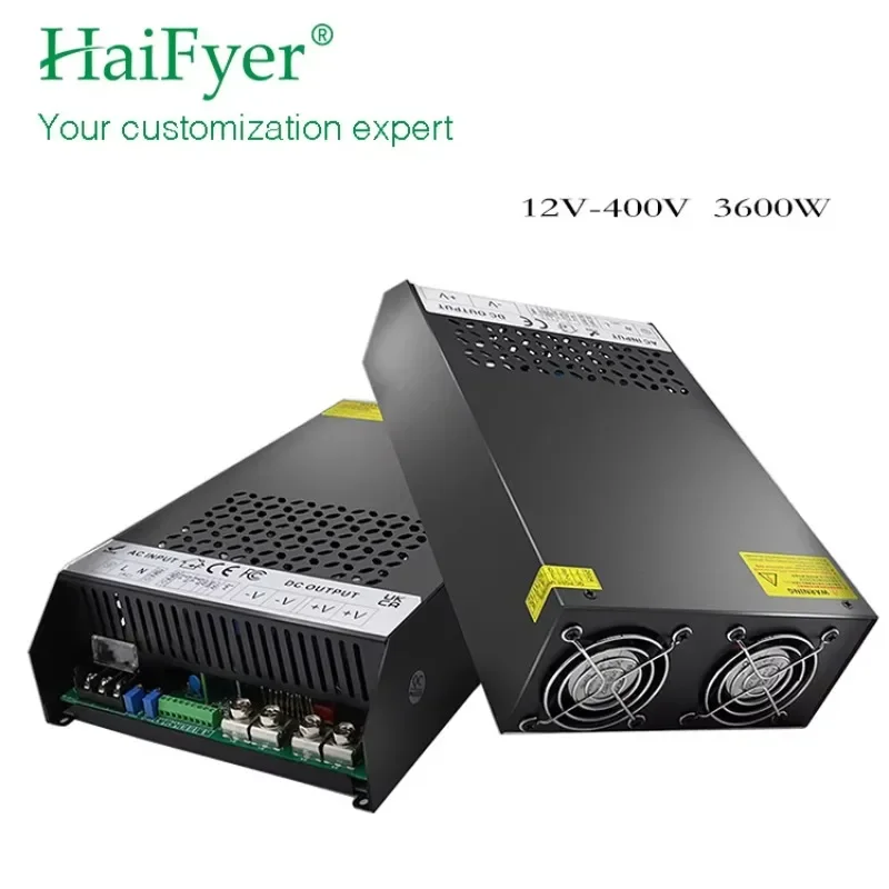 High-Power DC Stabilized Switching Power Supply AC 220V/110V To DC 24V 36V 48V 60V 72V 80V 110V 3600W 4000W