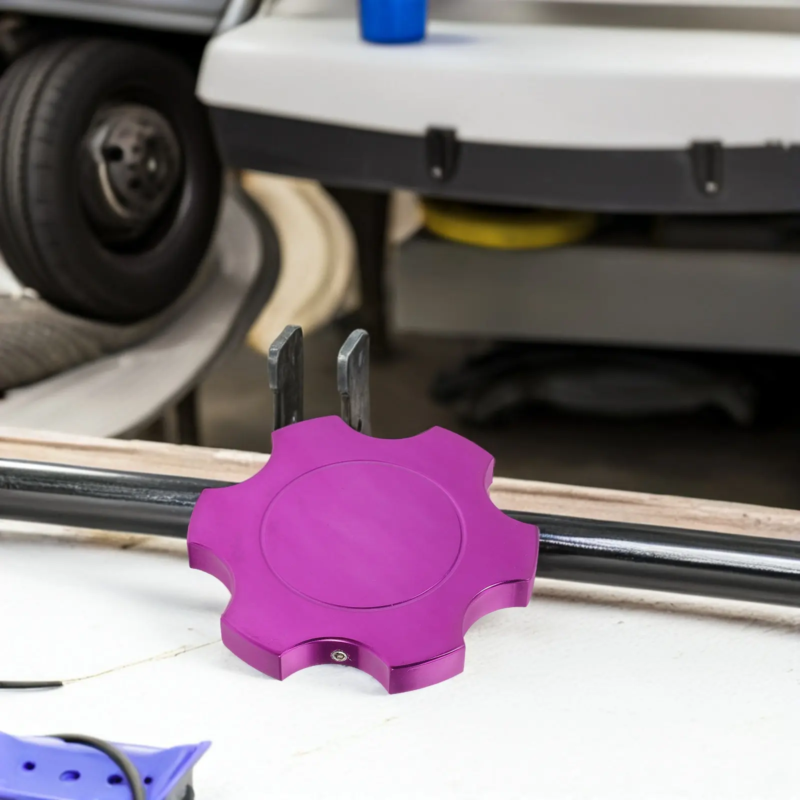 

Radiator Cap Car High Pressure Aluminum Alloy Coolant Cover Easy Installation Engine Cooling System Reservoir Cap Replacement