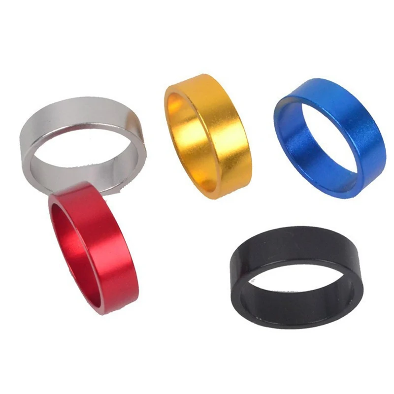 4Pcs/Set 5/10/15/20Mm Aluminum Alloy Headset Stem Spacer MTB 28.6Mm Fork Washer Cap For Road Bike Cycling