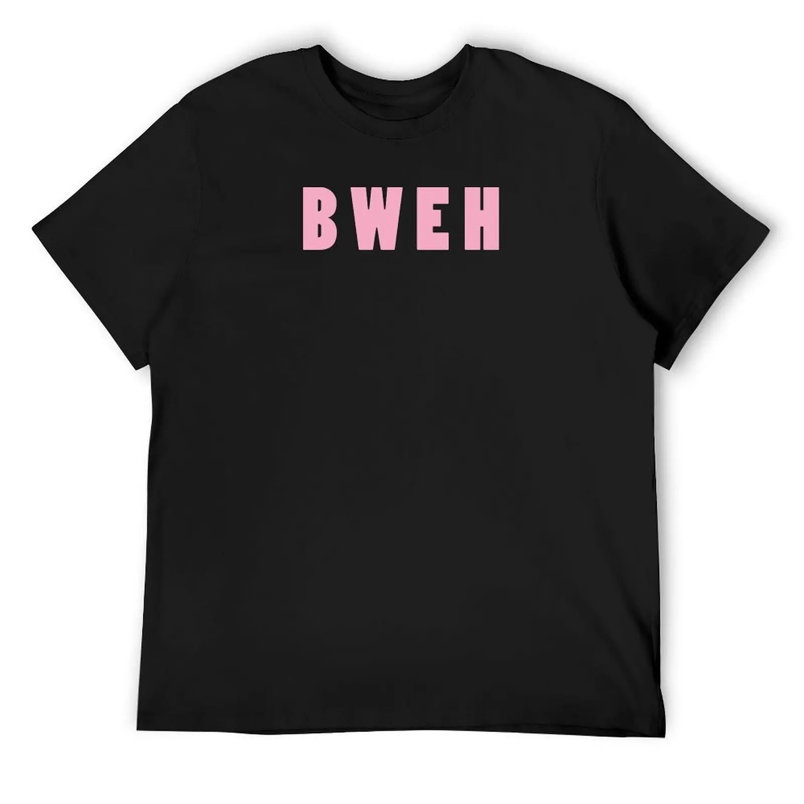 B W E H T-Shirt hippie clothes sports fans tshirts for men