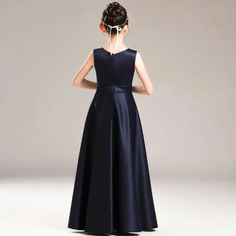 O คอซาติน Elegant ชุดเดรสดอกไม้สําหรับงานแต่งงานจูเนียร์สาวเพื่อนเจ้าสาวชุดวัยรุ่นฤดูร้อนพรรคชุดสีแดงสีเขียว