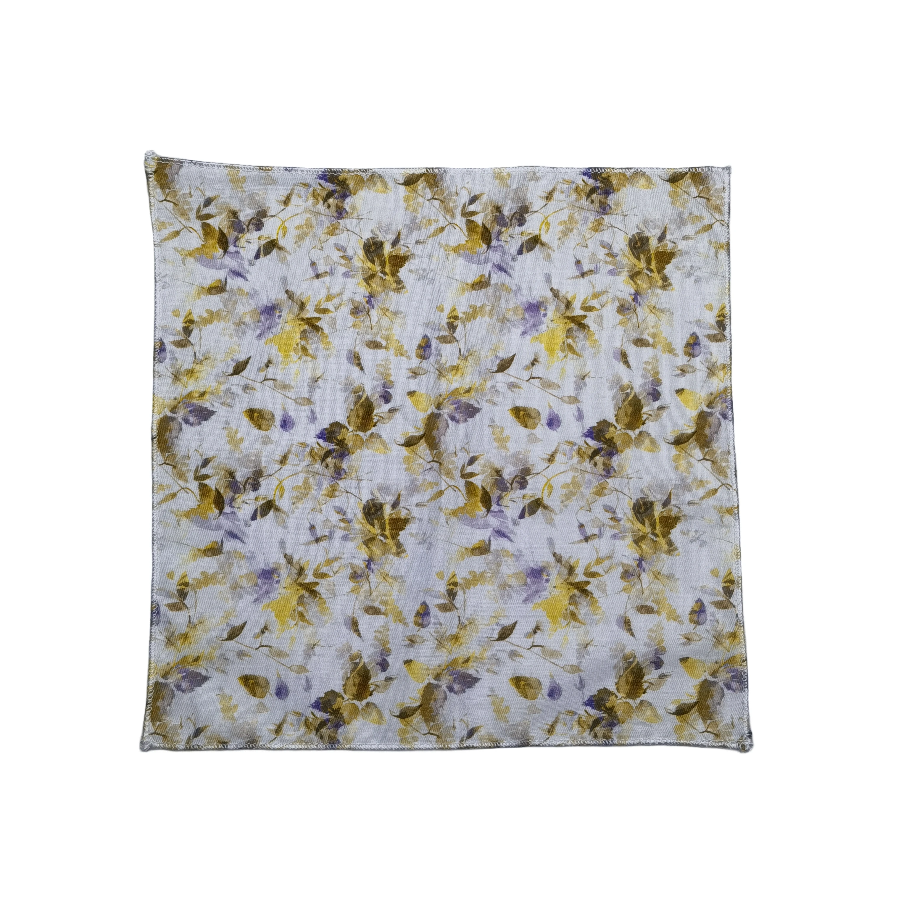 면 플로럴 손수건 꽃무늬 손수건 23cm 폭 여성&남성 캐주얼 파티 포켓 스퀘어 선물 턱시도 웨딩 보타이 액세서리