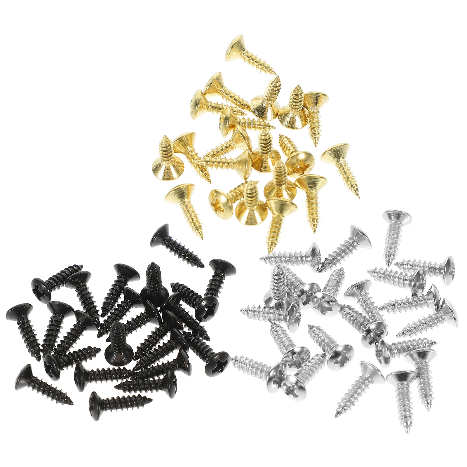 

150 Pcs Guard Screw Guitar Pickguard Screws Bass Mount Socket Accessories Cover