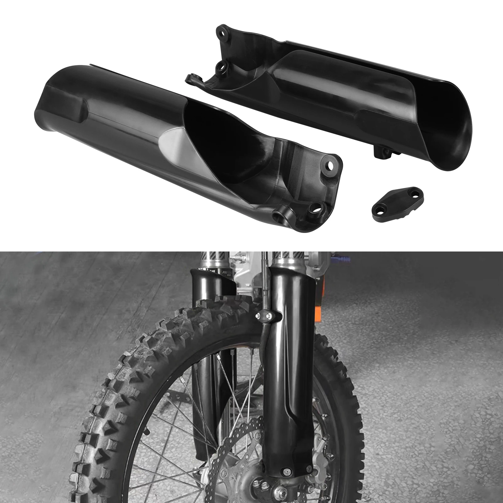 

1 пара, передняя защита вилки для Yamaha YZ450F 2023-2024 YZ250F YZ450FX 2024 YZ 250F 450F 450FX