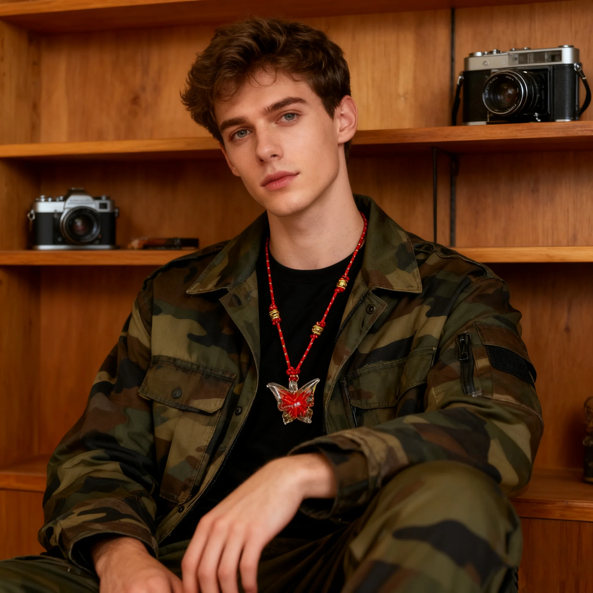 สร้อยคอทรงกลมหลายชั้นสไตล์โบฮีเมียนสุดอลังการ ทำมือ สีขาวน้ำเงิน วินเทจ สร้อยคอแบบยาวประดับลูกปัด สไตล์แอฟริกัน เหมาะเป็นของขวัญ