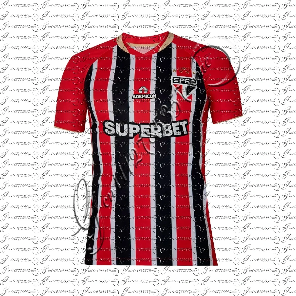 Men's 25-26 São Paulo Soccer Jersey Short Sleeve Brazilian Serie a Football Shirt Fans Version Sports T-Shirt Family Matching